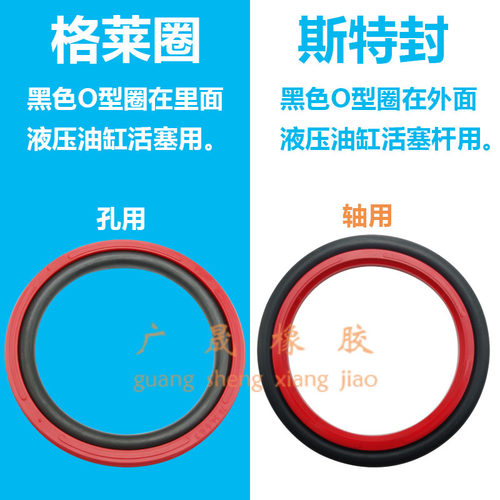 聚氨酯 PU斯特封 105 110 115 120*120.1 125.1 130.1 135.1*6.3