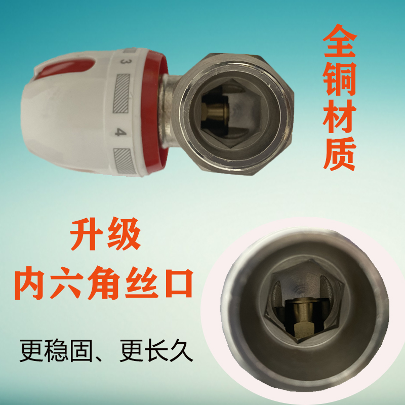 暖气片温控阀散热器门全