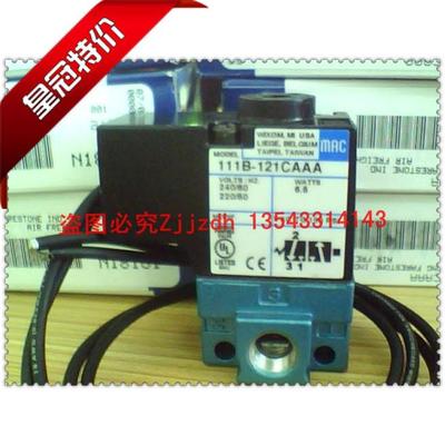 原装MAC电磁阀111B-121CAAA  AC220V 6.5W