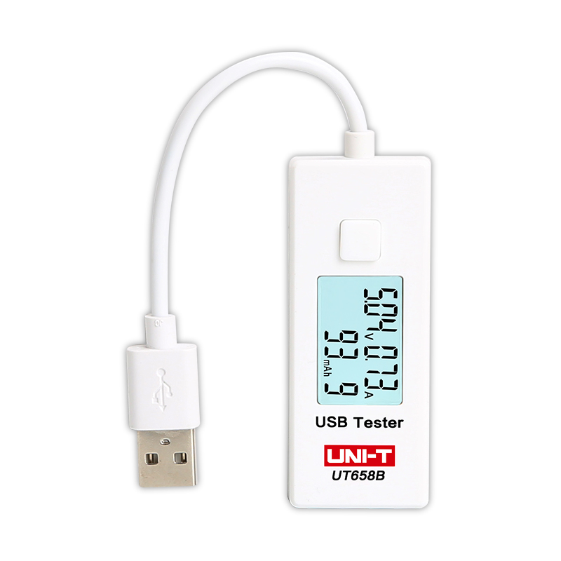 优利德USB电压检测试仪表 手机充电器移动电源宝安全监测器UT658B