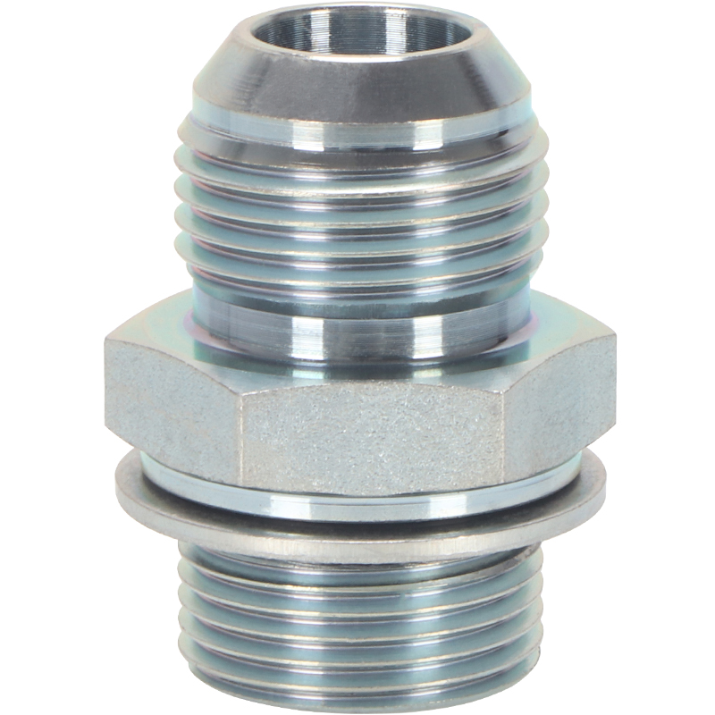 1JB/1JM-WD接头直通美制碳钢JIC螺纹74°永华D型转英制G螺纹ED