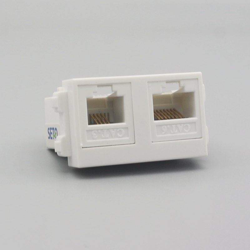 型双口电脑话模块免打线