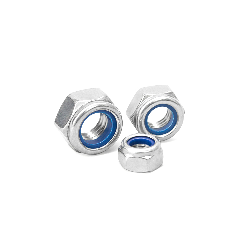 不锈钢尼龙防松螺母自锁