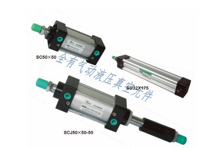 可调标准耐高温气缸SCJ80X100-100-S/SCJ80-100/SCJ80*100-100-S