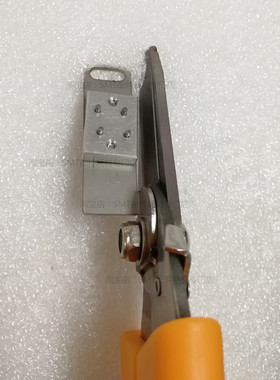 SMT定位接料剪刀 平口剪508B黄色一字剪 宝工STAINLESS STEEL现货