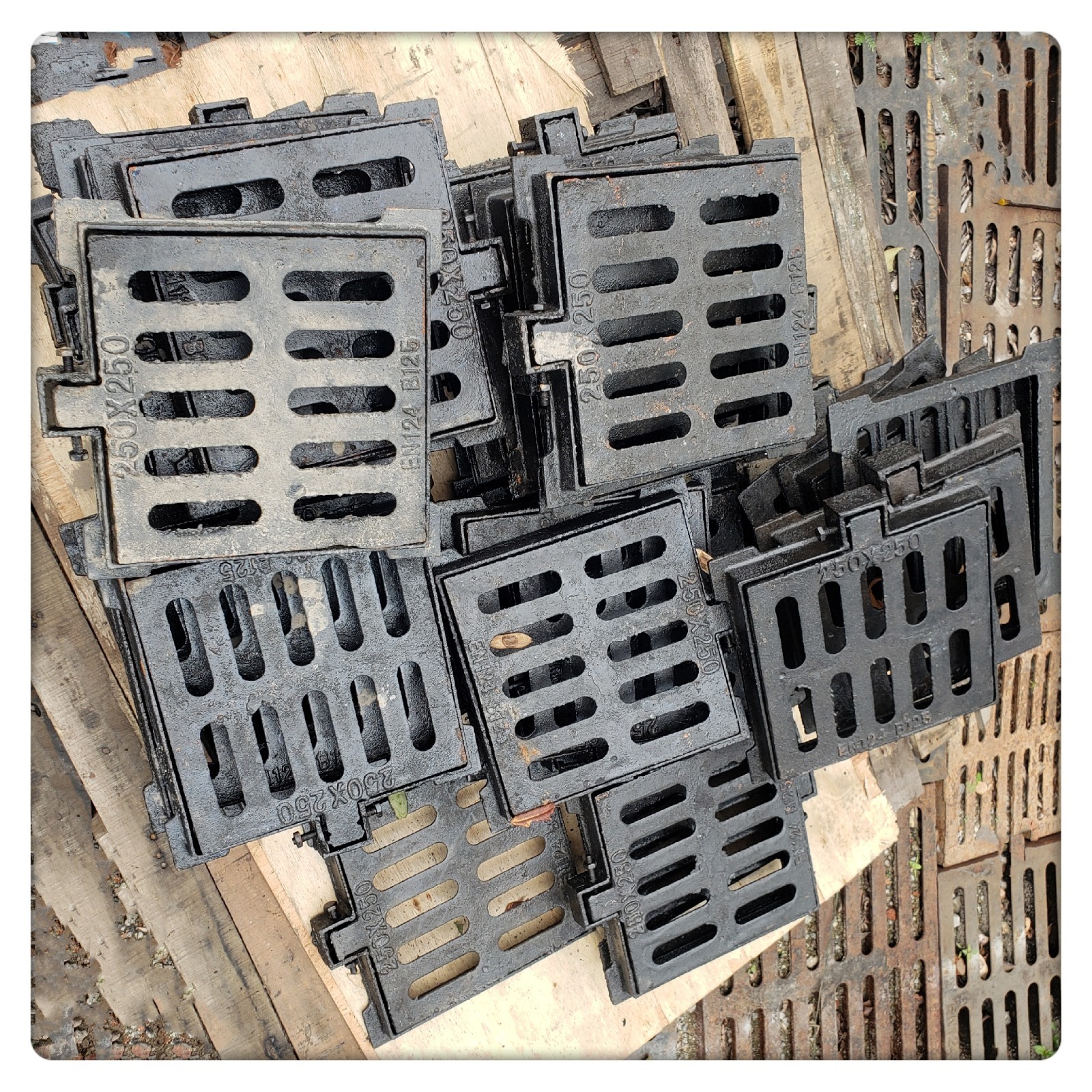 方形球墨铸铁井盖下水道