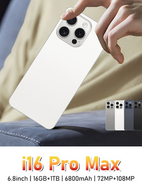 跨境手机i16promax安卓6.8寸incell屏2+16G智能外贸手机源头厂家