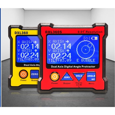 包邮双轴数显水平仪倾角