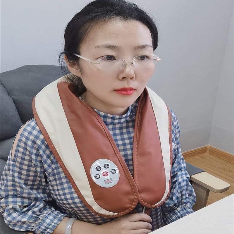 颈椎按摩器披肩捶打脖子颈部腰部肩部捶背全身敲打家用多功能康行,个人护理/保健/按摩器材,按摩披肩/肩背敲击按摩带,淘宝优惠券,粉丝福利购,淘宝优惠卷