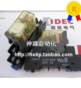 议价 IDEC和泉继电器 RJ2S-CL-D24 +SJ2S-05B.