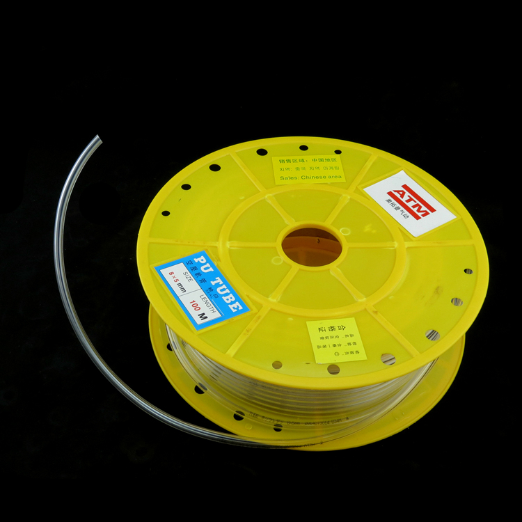 PU气管透明气泵软 空压机外接分离机 软气管 气动软管外径6/8毫米