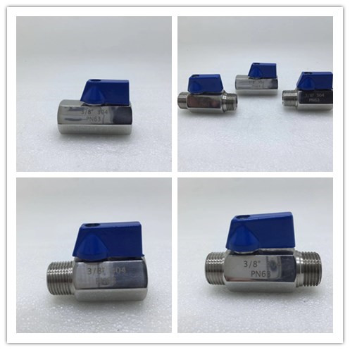 不锈钢迷你球阀双内丝外