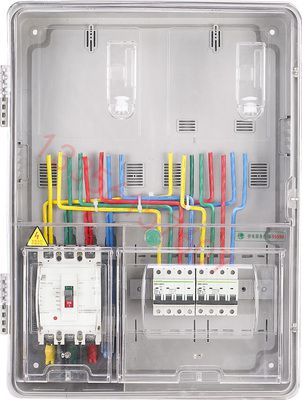 三相四线透明动力电表箱