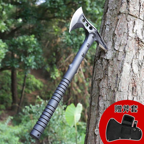 户外生存斧战术斧工兵斧进口装备便携式树根开山刃