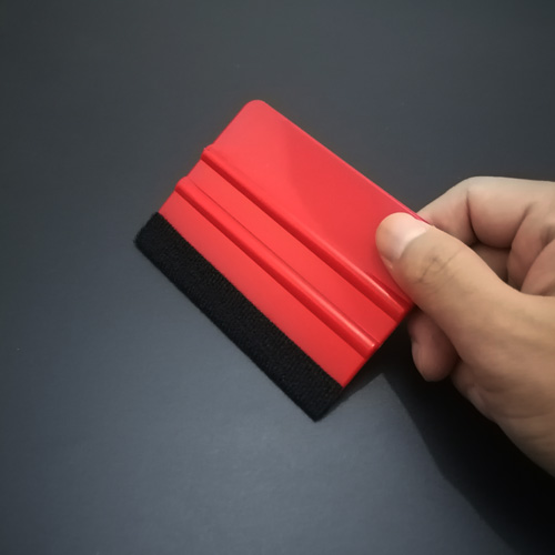 红色刮板 贴膜工具 广告写真海报灯箱反光膜汽车改色贴膜刮板工具