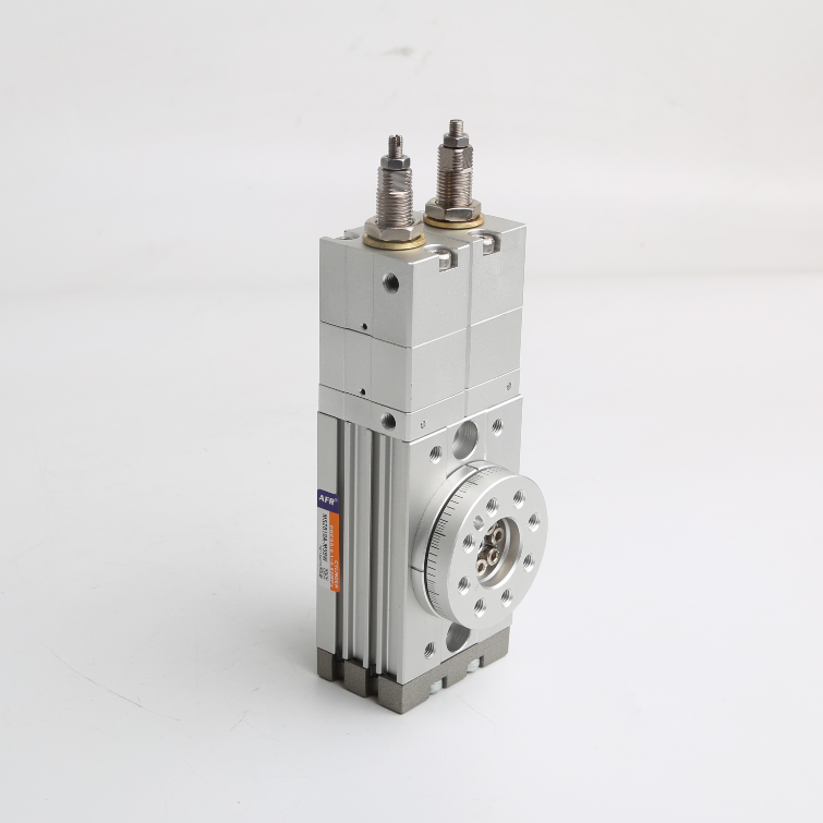 三位转盘齿轮条式旋摆动