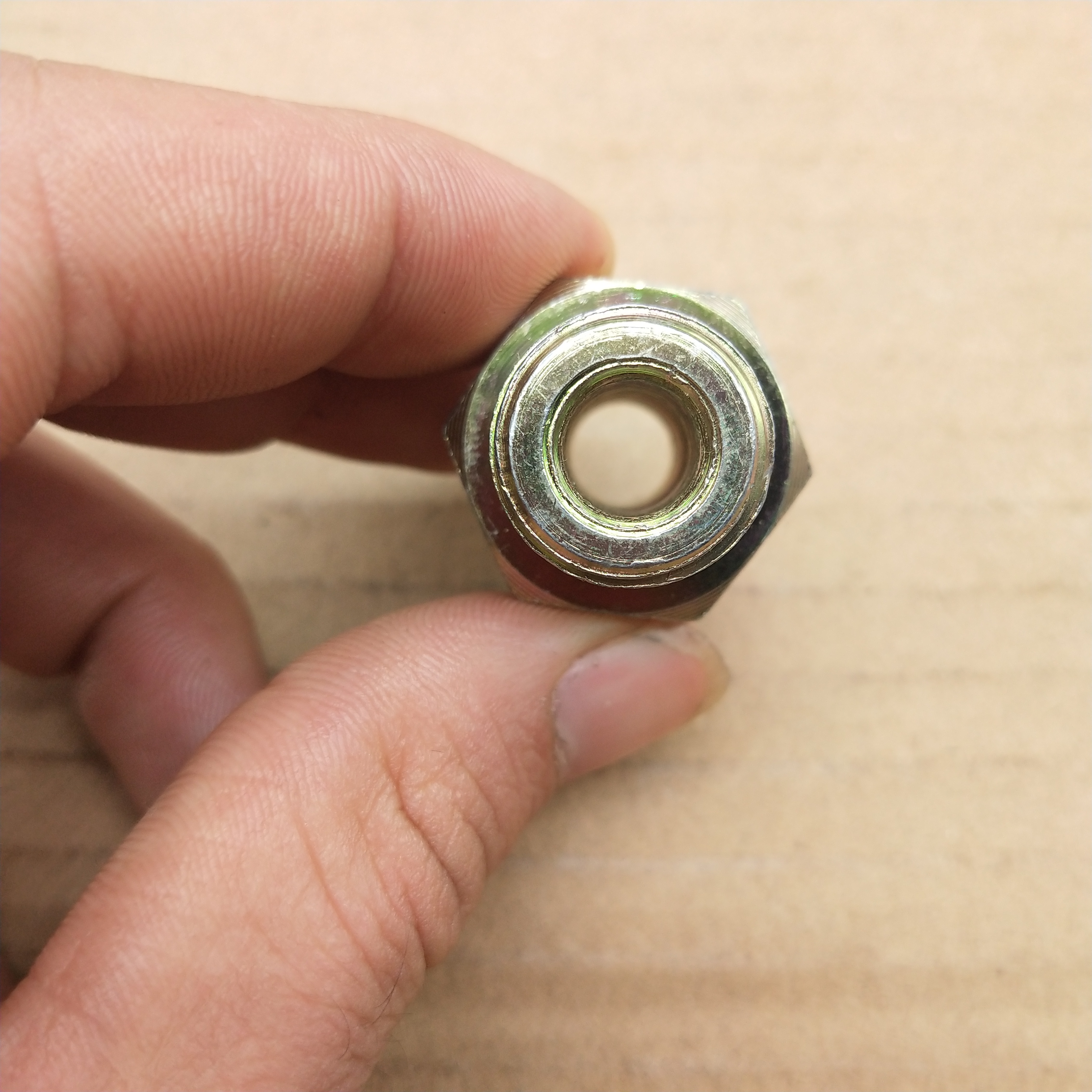 双外丝转组合垫对直牙分