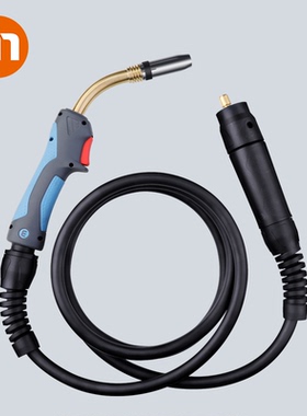 瑞凌NBC250 300GF国标气保焊枪24KD二保焊把线双脉冲铝气保焊枪