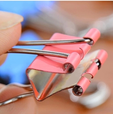 大号小号彩色长尾夹子票夹燕尾夹 19/25/32/41/51mm反尾夹票据夹