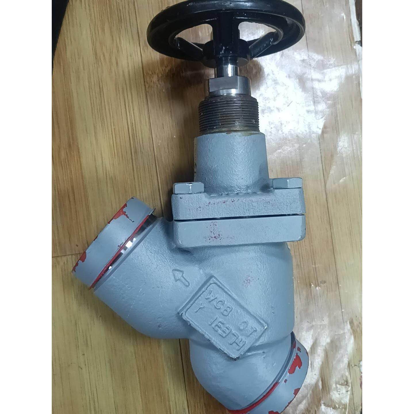 丹佛斯焊接截止阀dn50化工氨氟制冷阀门手轮直通铸钢截止阀,议价