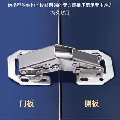 工厂免开孔青蛙铰链衣橱