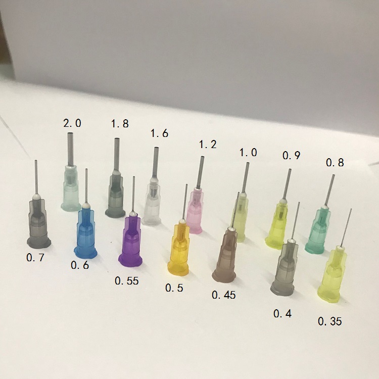 包邮点胶针头卡口咀注打