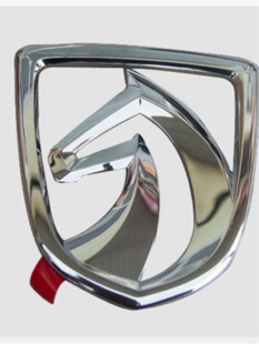 宝骏乐驰前部商标牌 前保险杠型号标散热器格栅乐驰马头亮标