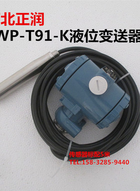 河北正润液位变送器ZWP -T91 液位传感器4 20mA标配5米