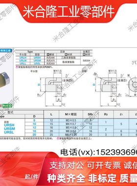 URLH8 10 12 16 URLM USLH6 8 10 12 20聚氨酯压块WIZ01/02/21/22
