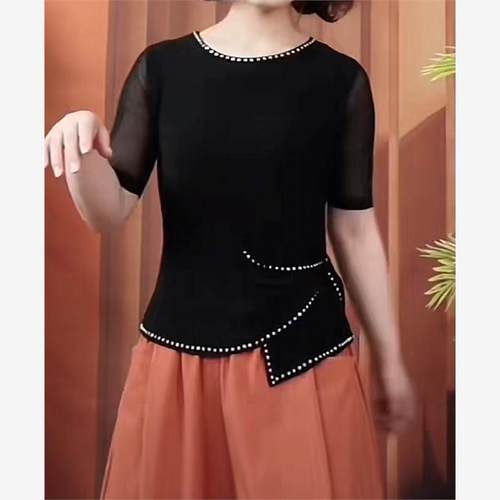 三步踩舞上衣跳舞高档时