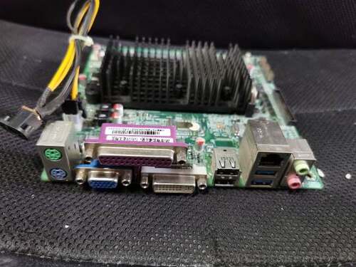 凌动D2550 主板 双核四线程 支持MSATA SATA DC12V 17*17 工控机