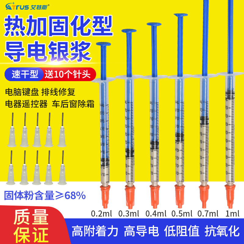 高浓度导电银漆笔速干型