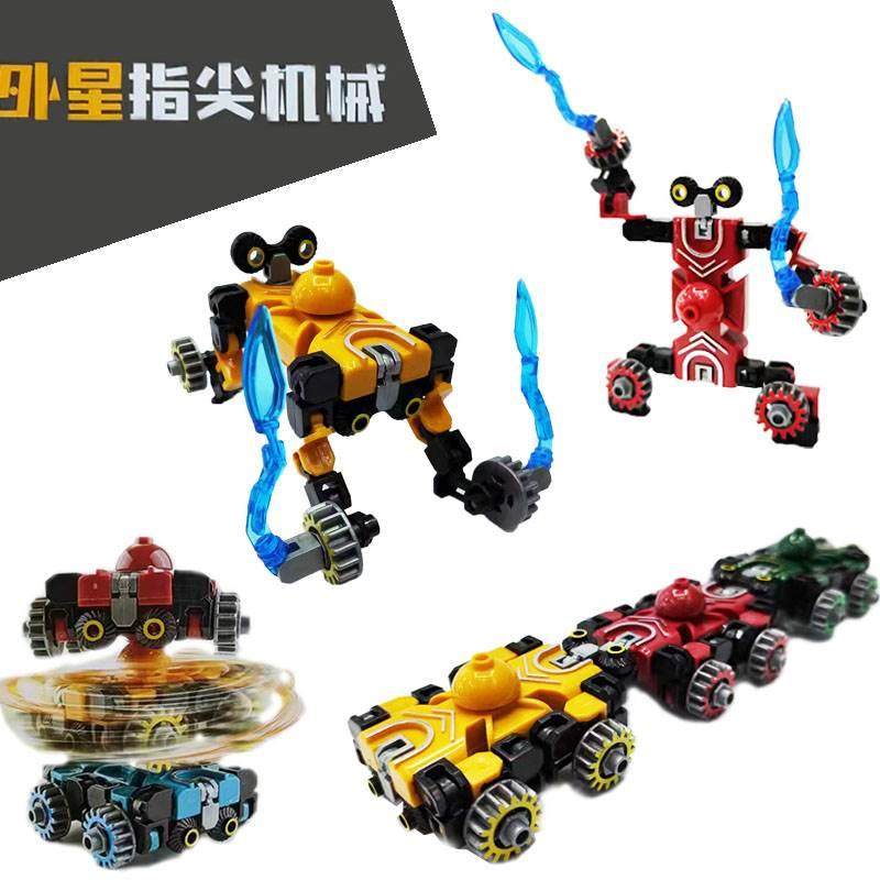 外星登陆车机械指尖陀螺变形机器人战士儿童减压螺旋玩具配武器,ZIPPO/瑞士军刀/眼镜,眼镜盒,淘宝优惠券,粉丝福利购,淘宝优惠卷