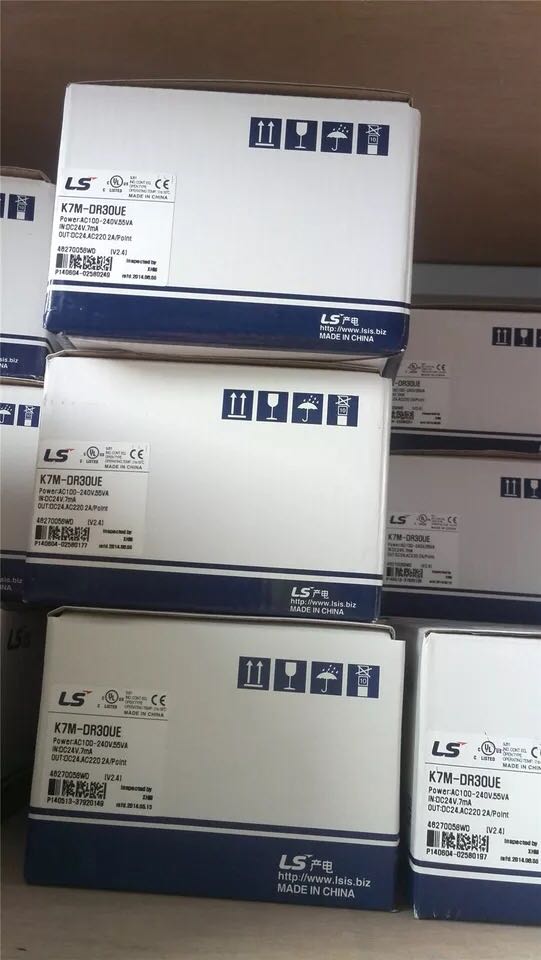 K7M-DR10UE K7M-DR14UE K7M-DR20UE K7M-DR30UE全新原装LS产电PLC