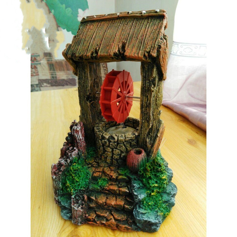 金鱼缸造景装饰树脂大号