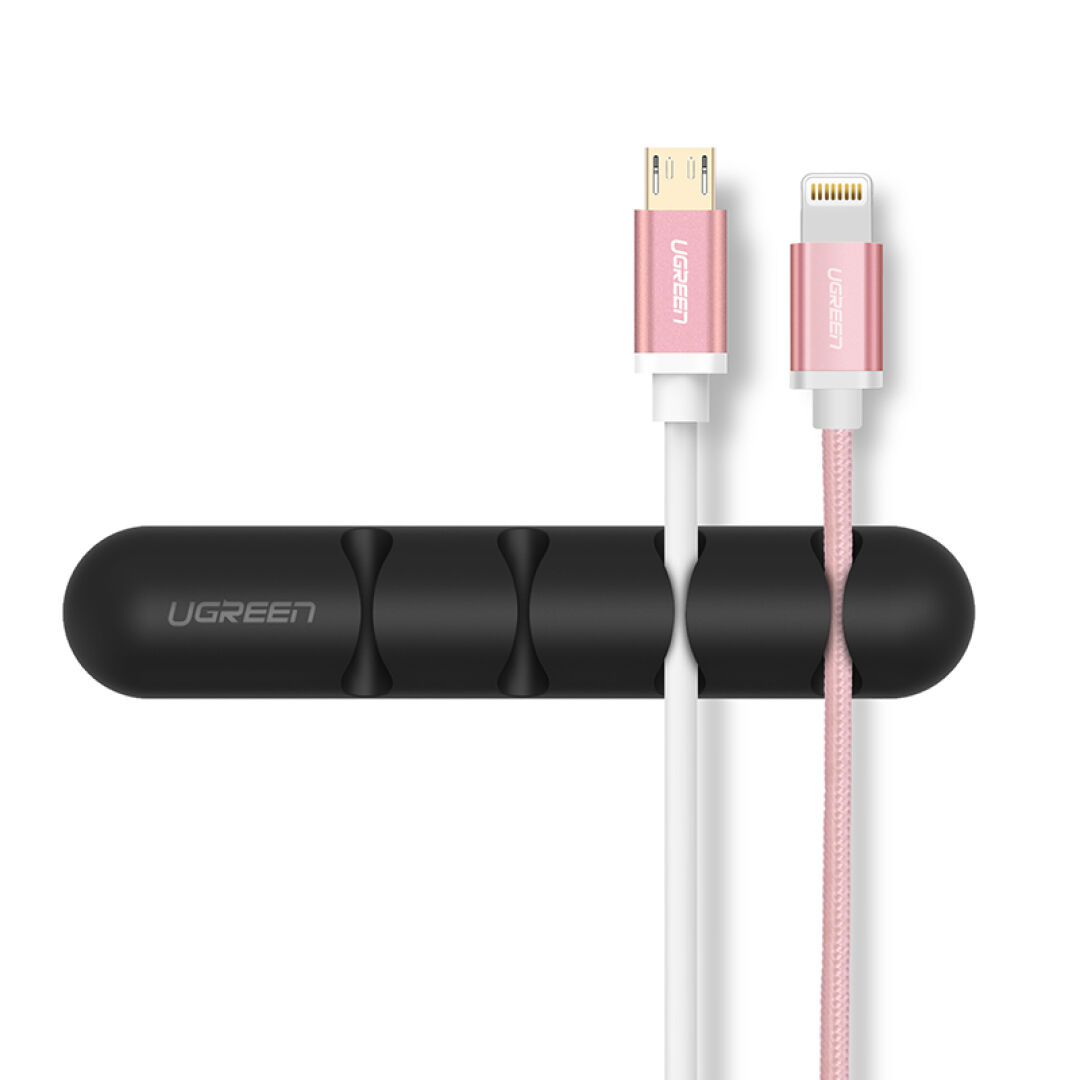 绿联绕线器数据缠电脑桌