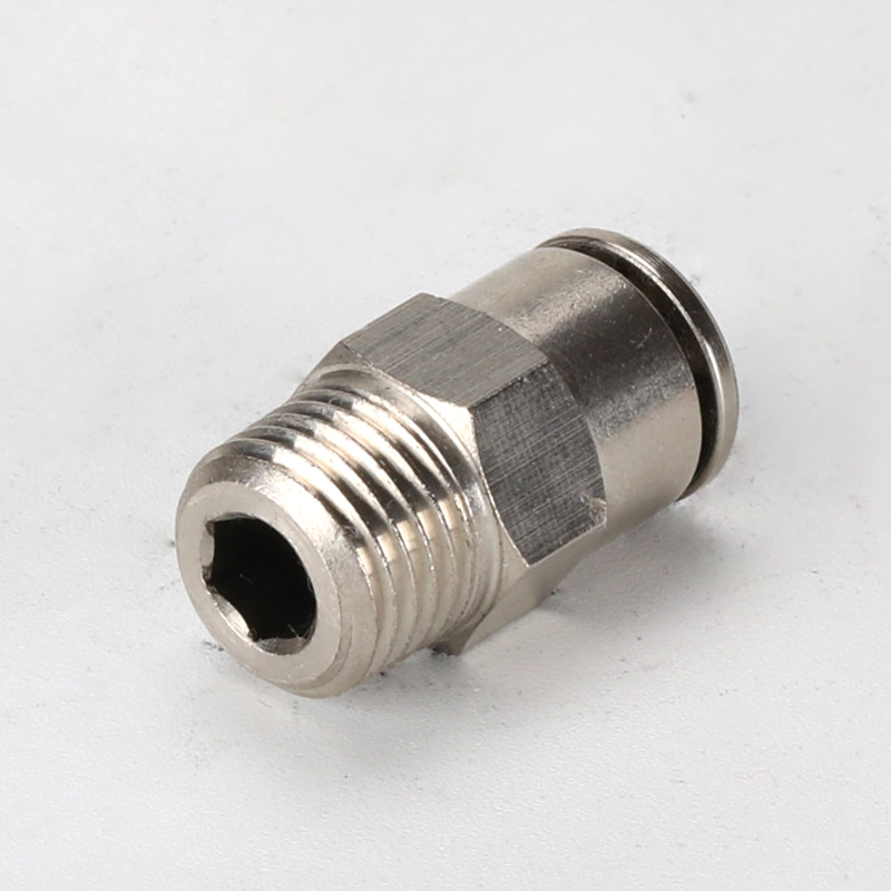 气管快速插接头螺纹直通