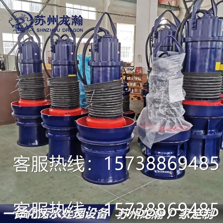 厂家供应雪橇式潜水泵 潜水轴流泵 水利调水雪橇式潜水轴流泵