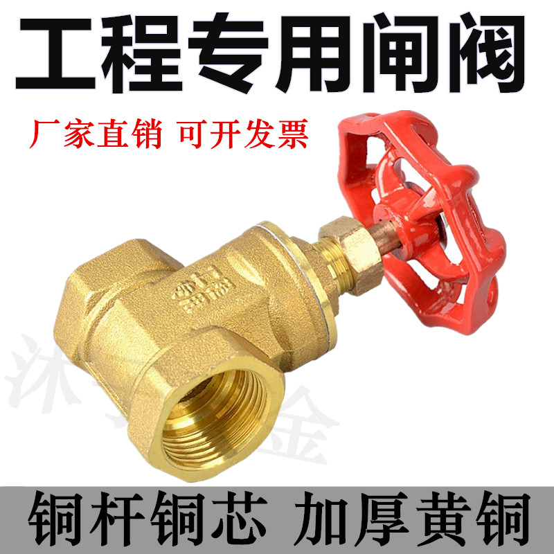 全铜闸阀分寸水表自来总
