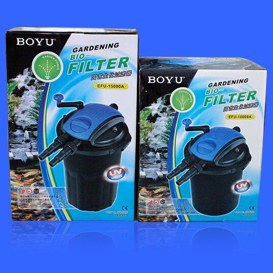 博宇 EF-15000 EFU-15000 鱼池 锦鲤池大型过滤器 过滤桶