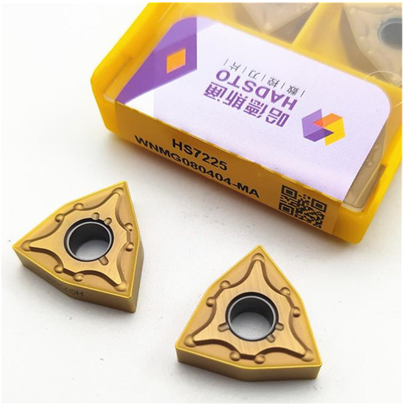 株洲 数控刀片WNMG080408-MA HS7225不锈钢专用车刀片 WNMG080404
