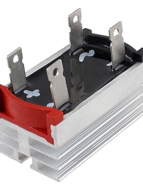带散热器 整流桥堆QL50A1000V QL50-10 方形桥式整流桥QL50A