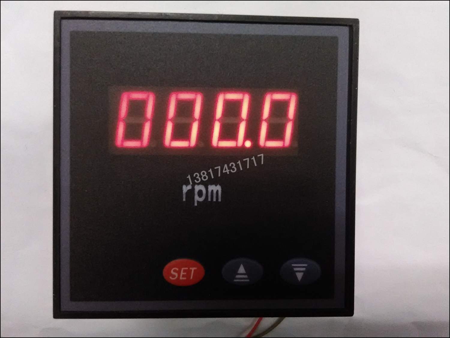 SX6L 1500RPM/DC10V 20mA 转速表 200转分 直流 变频器模拟信号