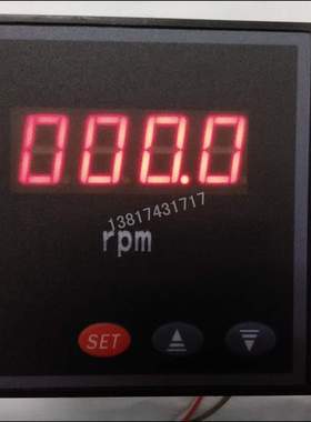 SX6L 1500RPM/DC10V 20mA 转速表 200转分 直流 变频器模拟信号