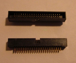 简易牛角 1.27MM间距DC3-10P14P16P20P26P30P34P40P  直针