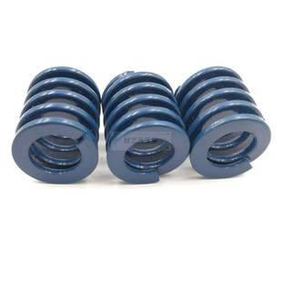 压缩蓝色耐高温扁线模具弹簧重负荷外径12*23456789100日标重负荷