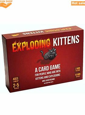 Exploding Kittens Card Game Family Party Board Games Adult