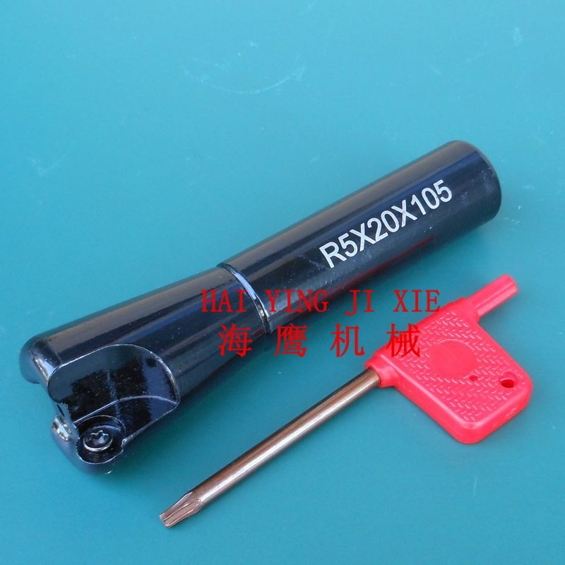 炮塔刀杆EMR普通铣床专用平面铣刀盘刀把直柄加硬开粗飞刀杆R5