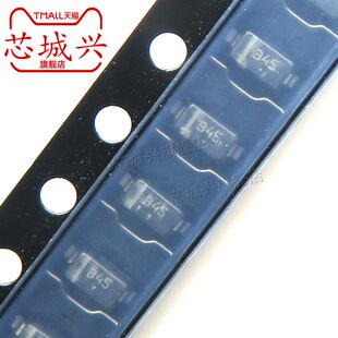 MBR0540T1G 丝印B4 贴片SOD-123 40V/500mA 肖特基二极管全新原装