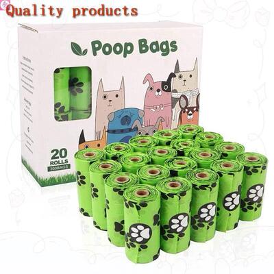 Dog Poop Bag Biodegradable Leak Proof Green Dog Waste Bags